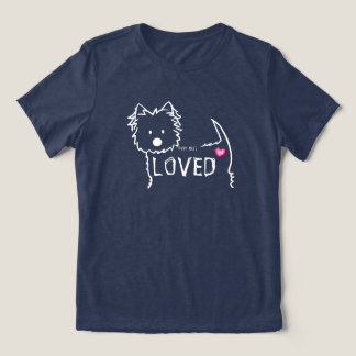 Triblenda Camiseta de KiniArt Westie Love