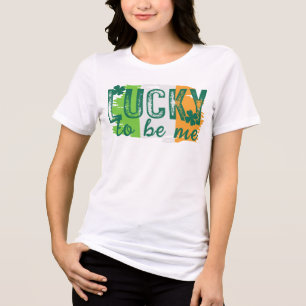 Triblenda Camiseta de la bandera irlandesa del Día de San Pa