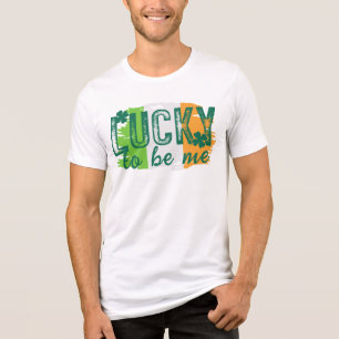 Triblenda Camiseta de la bandera irlandesa del Día de San Pa