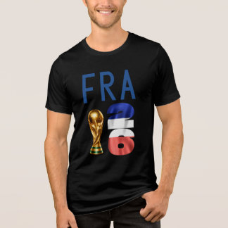 Triblenda Camiseta de la Copa Mundial de Francia 2026 con no