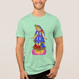 Triblenda Camiseta de la diosa Radha