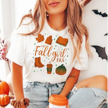 camiseta de la era de la chica caída , regalo de c