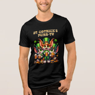 Triblenda Camiseta de la fiesta de St. Catrick