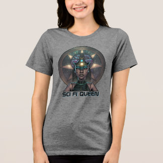 Triblenda Camiseta de la REINA DE LA CIENCIA FICCIÓN