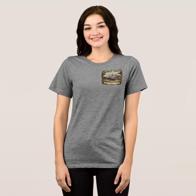Triblenda Camiseta de la Reunión Familiar Webber (Anverso Completo )