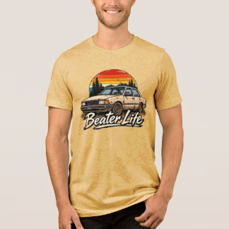 Triblenda Camiseta de la vida de coche beater