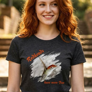 Triblenda Camiseta de lagarto pelirrojo Divertirse más pelir