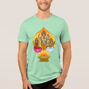 Triblenda Camiseta de Lakshmi Ganesh