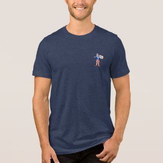 Triblenda Camiseta de lanzamiento de herradura oscura TrI Bl