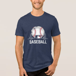 Triblenda Camiseta de latido del béisbol - Molestias moderna