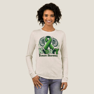 Triblenda Camiseta de lazo verde - Conciencia de la enfermed