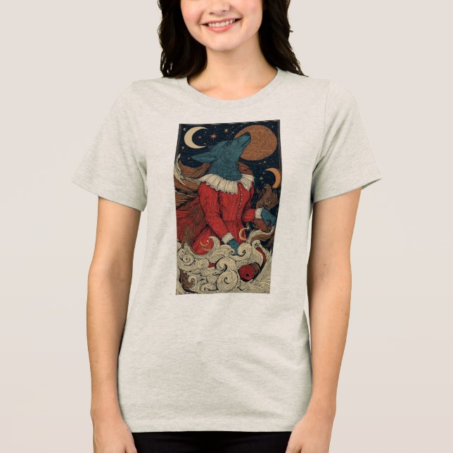 Triblenda Camiseta de LOBO (Anverso)