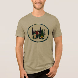 Triblenda Camiseta de lobo accesible