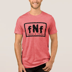 Triblenda Camiseta de lucha libre FunnyNFarbsy Invaders (Cla