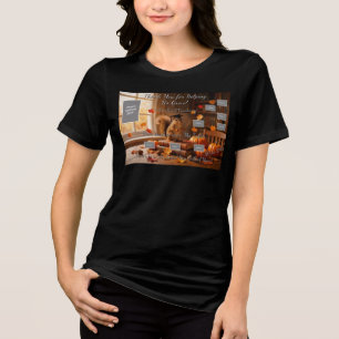 Triblenda Camiseta de Maestro de Regreso a Clases de Ardilla