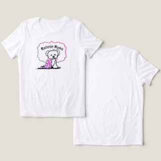 Triblenda Camiseta de Mamá Maltesa