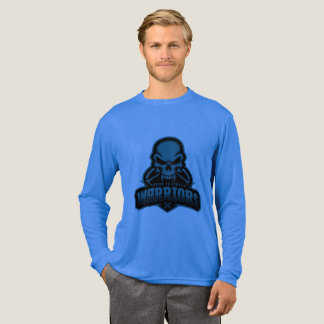 Triblenda Camiseta de manga larga con cráneo de mascota Guer