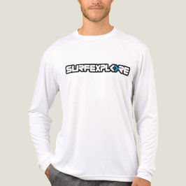 Triblenda Camiseta de manga larga con logo de mezcla triple