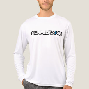 Triblenda Camiseta de manga larga con logo de mezcla triple