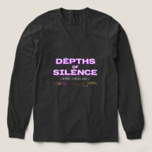 Camiseta de manga larga Cyberpunk Purple Glitch |