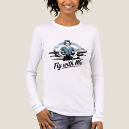 Triblenda Camiseta de manga larga de azafata escandinava