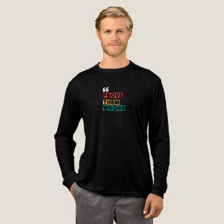 Triblenda Camiseta de manga larga 'Demuéstrales que están eq