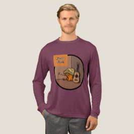 Triblenda Camiseta de manga larga Frijole Frog Siesta para h