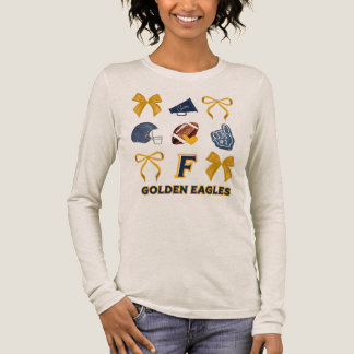 Triblenda Camiseta de manga larga Golden Eagle Bow