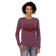 Camiseta de manga larga Joyful Vibes