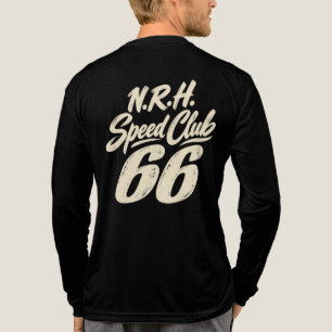 Triblenda Camiseta de manga larga NRH Speed Club 66 Vintage
