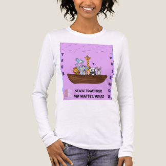 Triblenda Camiseta de manga larga para amigos