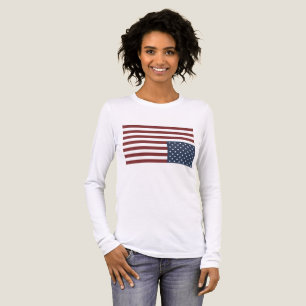 Triblenda Camiseta de manga larga para mujer: En peligro / S