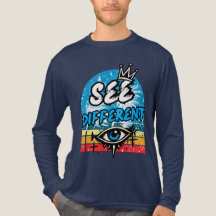 Camiseta de manga larga retro See Different