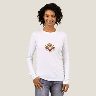 Triblenda Camiseta de manga larga Rock and Roll Skull