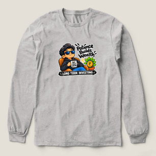 Triblenda Camiseta de manga larga Soft Tri-Blend para invers