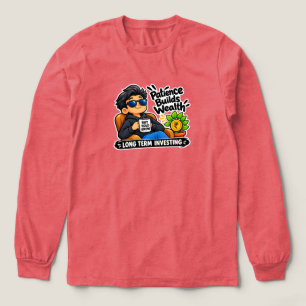 Triblenda Camiseta De Manga Larga Suave Tri-Blend Para Inver