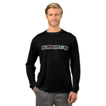 Camiseta de manga larga Tri-Blend, logo de surfEXP