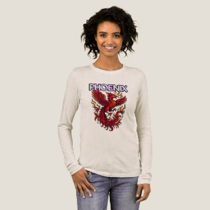Triblenda Camiseta de manga larga Tri-blend para mujeres Bel
