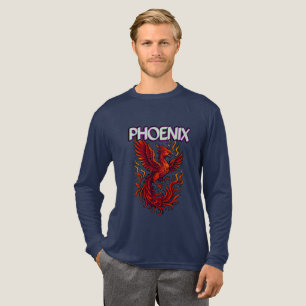 Triblenda Camiseta de manga larga triblend para hombre Bella