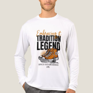 Triblenda Camiseta de manga larga triblend para hombre Bella