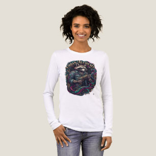 Triblenda Camiseta de Manga Larga Urban Alchemy Raccoon