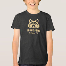 Camiseta de Mapache de Adams Point