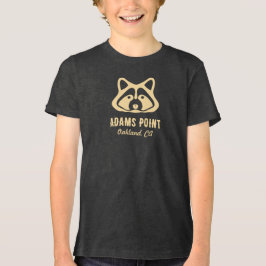 Triblenda Camiseta de Mapache de Adams Point