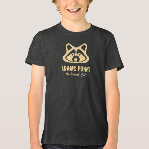 Triblenda Camiseta de Mapache de Adams Point