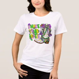 Triblenda Camiseta de Mardi Gras Shake Your Booty – Carnaval