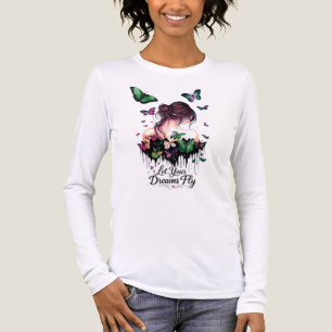 Triblenda Camiseta de Mariposa Coquette Fairycore Capricho