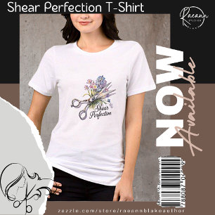 Triblenda Camiseta de mezcla de tres hilos para estilistas S