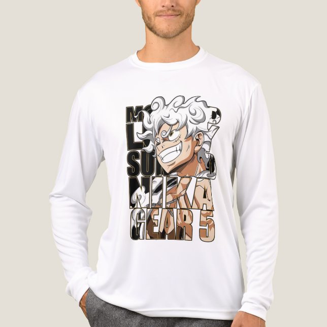 Triblenda Camiseta de MONKEY D LUFFY (Anverso )