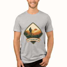 Camiseta de montaña de turbina eólica retro - Natu