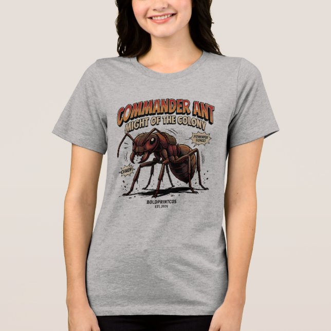 Triblenda Camiseta de mujer Commander Ant (Anverso)